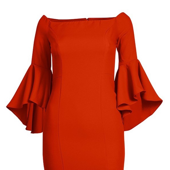 LOVELY SLEEVE DETAIL DRESS - Picture 6 of 8